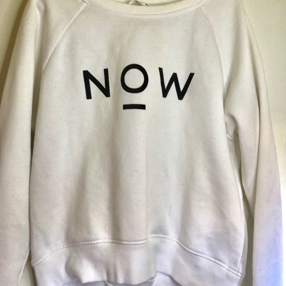 Girls Crop Nowadays Sweatshirt